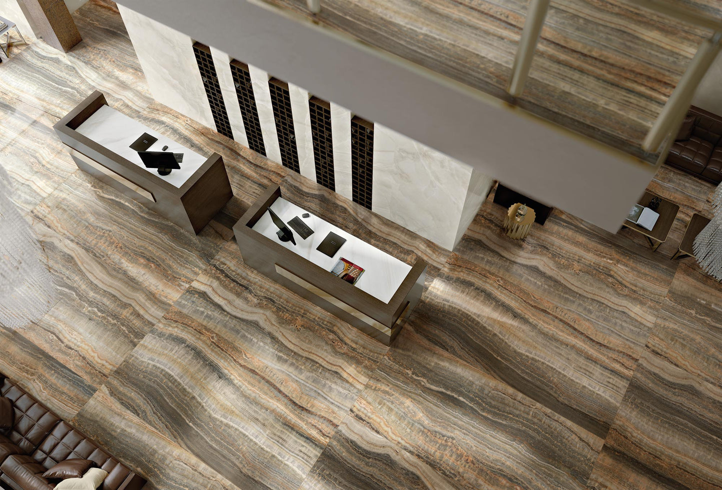 Onici Cloudy White (Glossy)