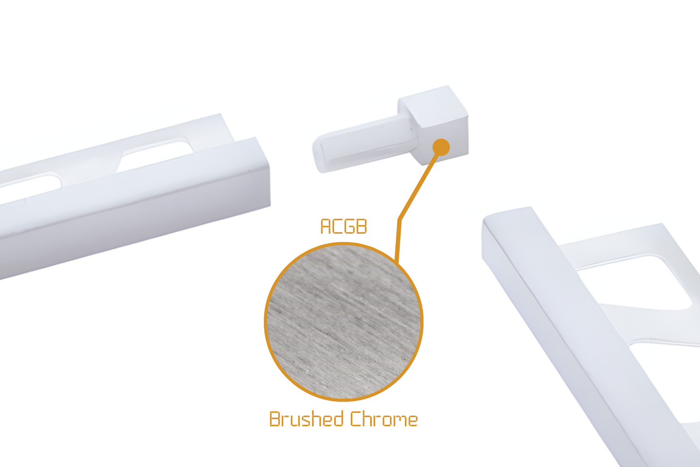 Schluter Quadec Q - Solid Internal/External Corner Anodised Aluminium