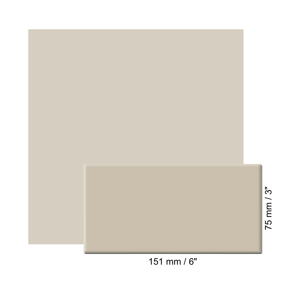 Rectangles - Dover White