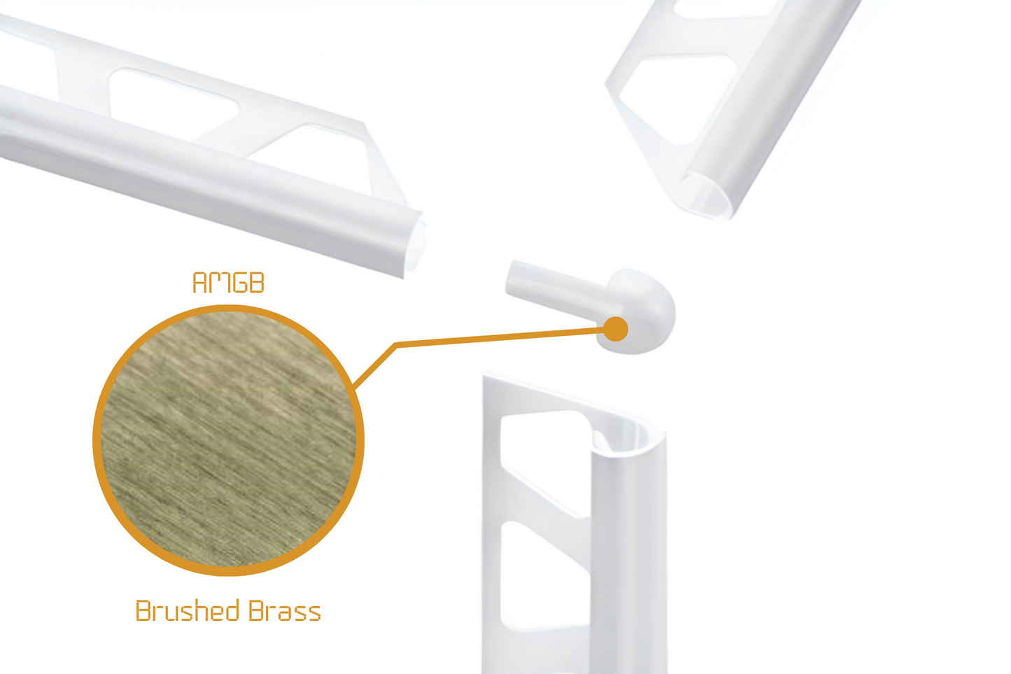 Schluter Rondec RO - External Corner Anodised Aluminium
