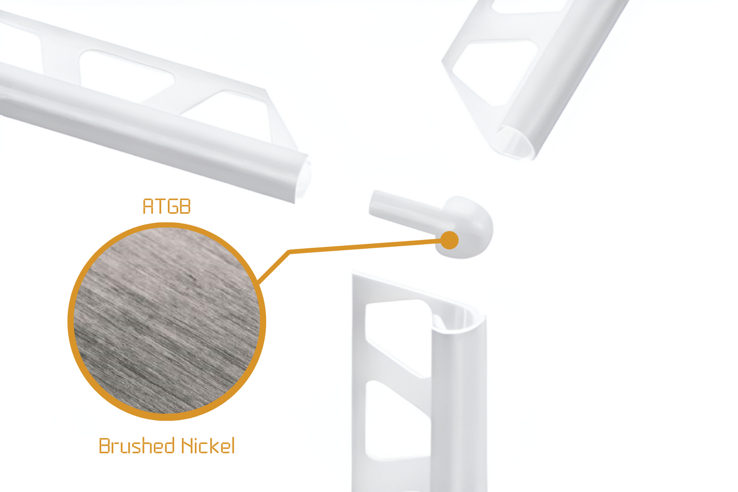 Schluter Rondec RO - External Corner Anodised Aluminium
