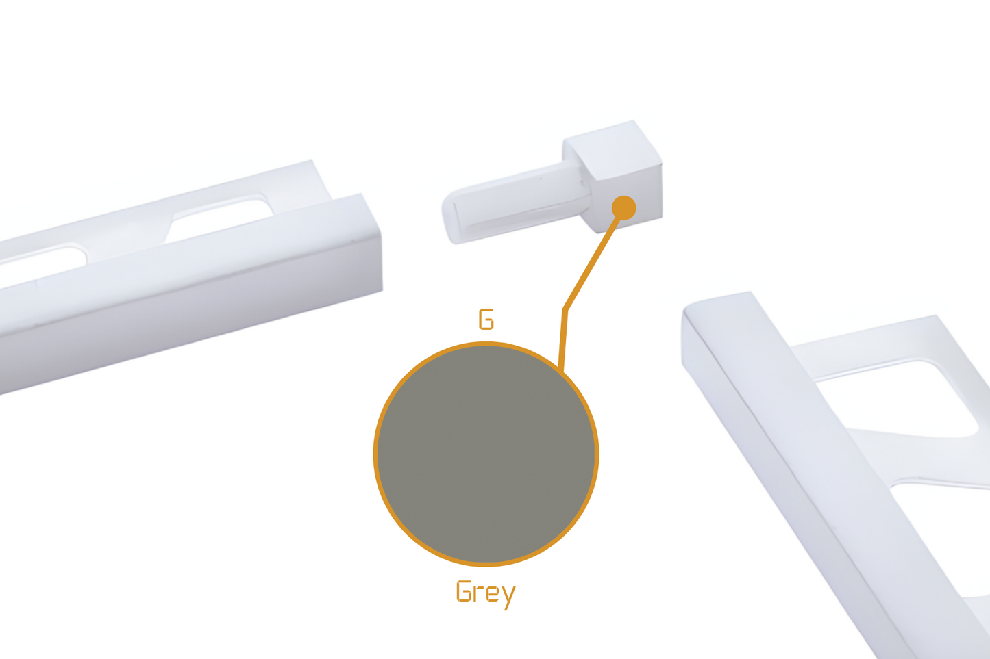 Schluter Quadec Q - Die Cast Internal/External Corner Powder Coated Aluminium