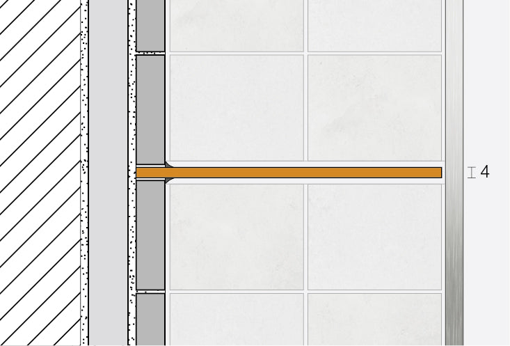 Schluter Shelf N S1 Curve Design