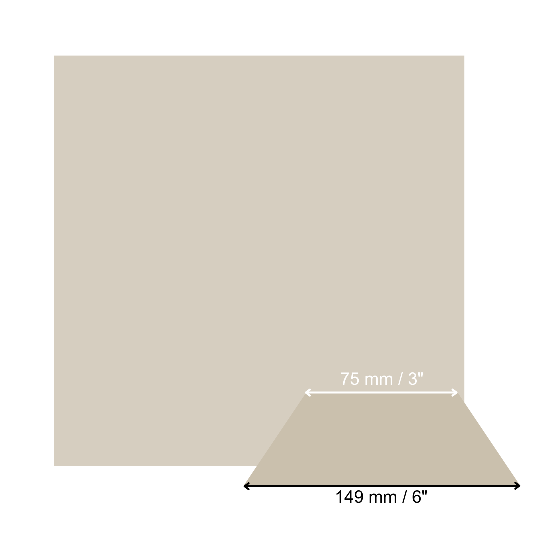 Trapeziums - Dover White