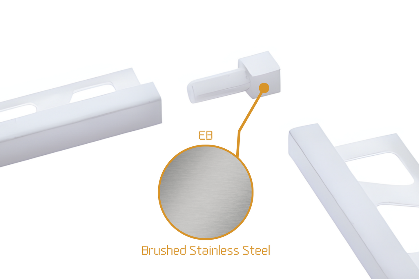 Schluter Quadec Q - Die Cast Internal/External Corner Stainless Steel