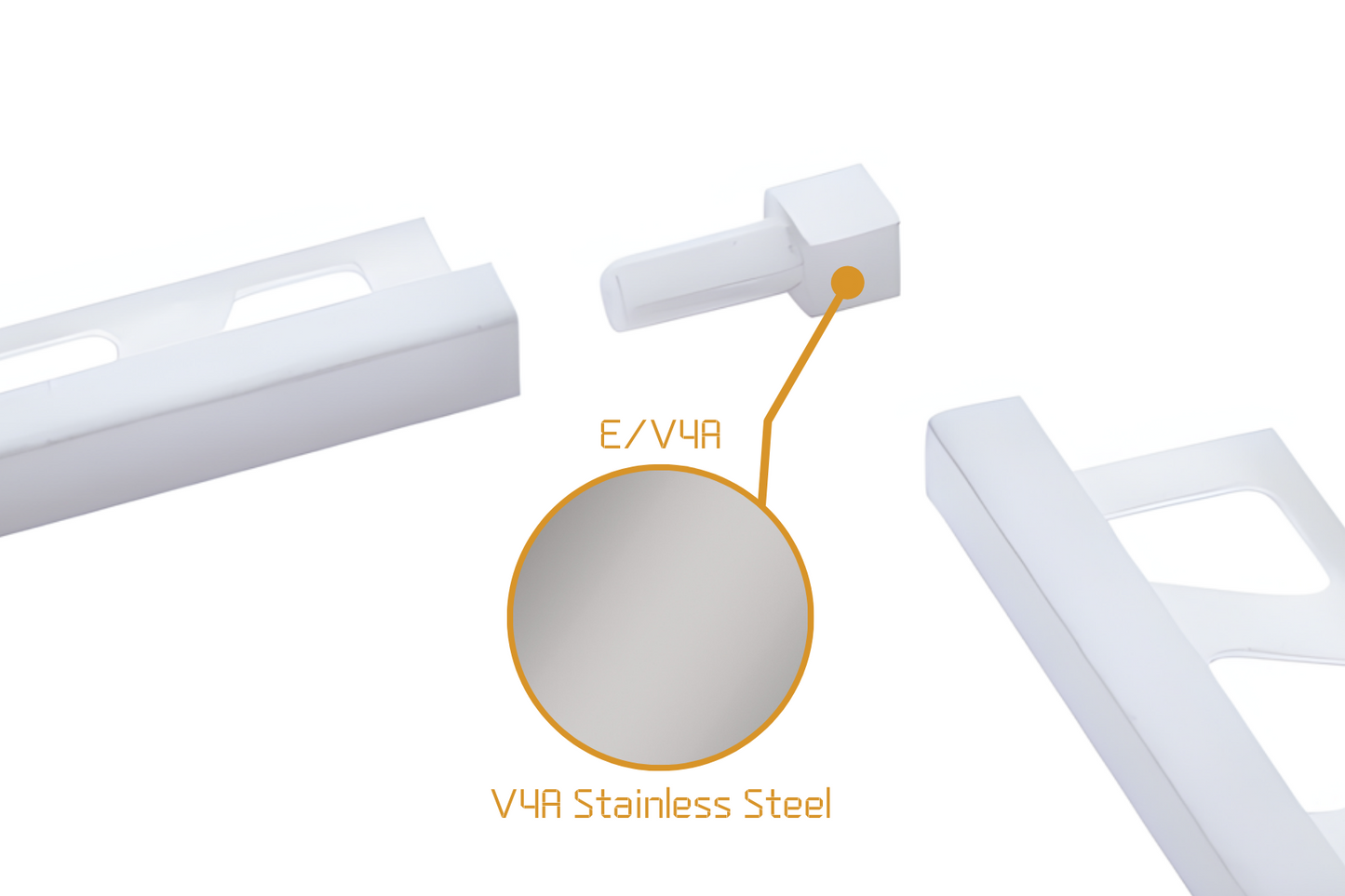 Schluter Quadec Q - Internal/External Corner V4A Steel