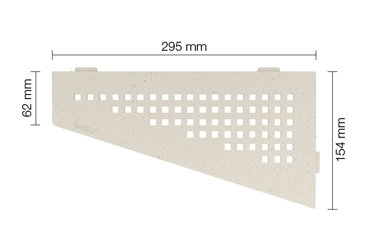 Schluter Shelf E S3 Square Design