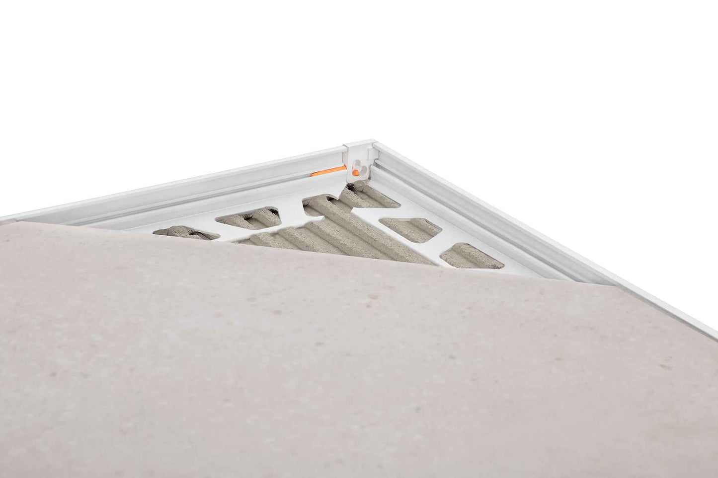 Jolly J - External Corner - Chrome Finished Brass