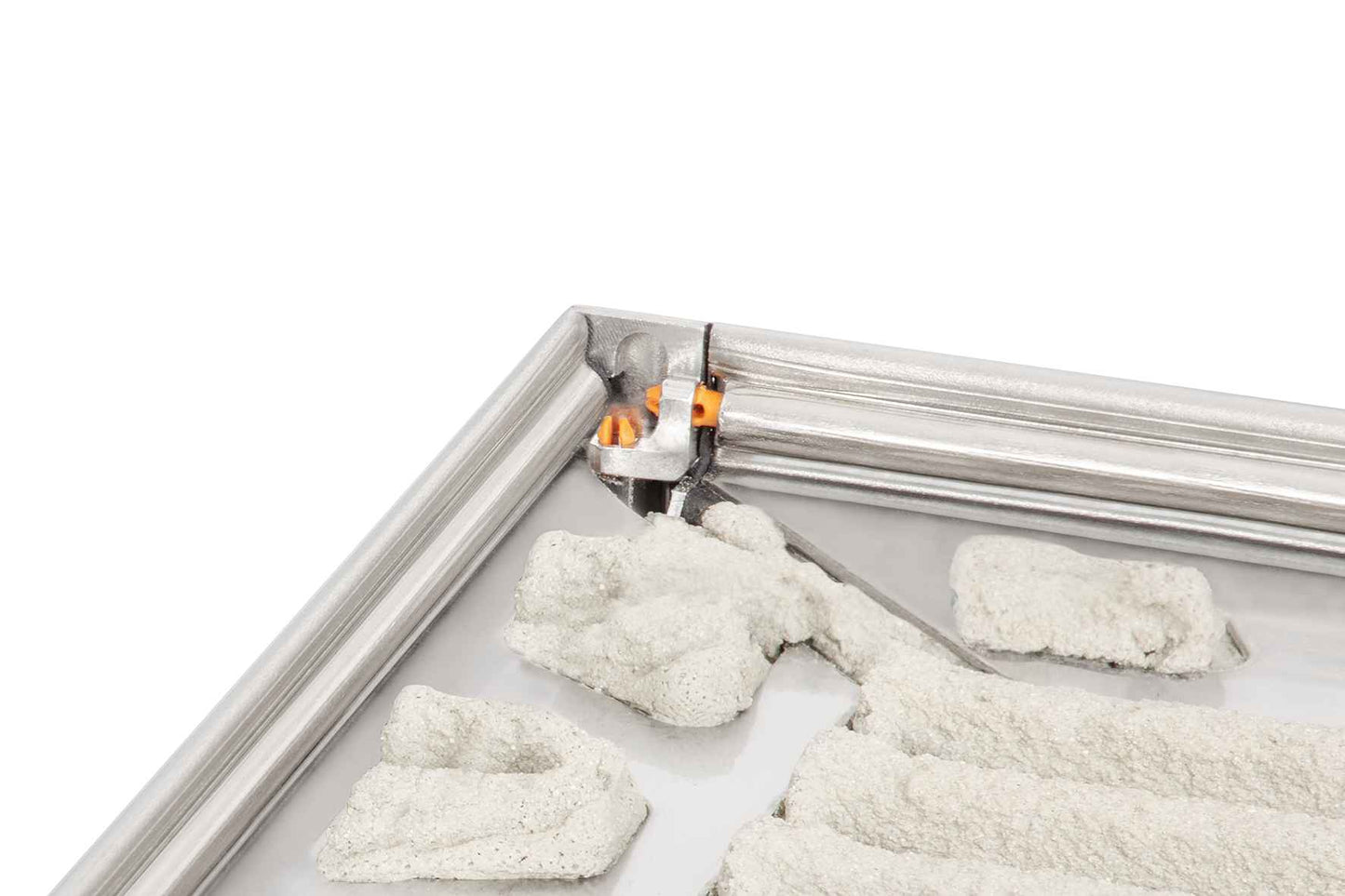 Schluter Jolly J - External Corner - Brushed Stainless Steel