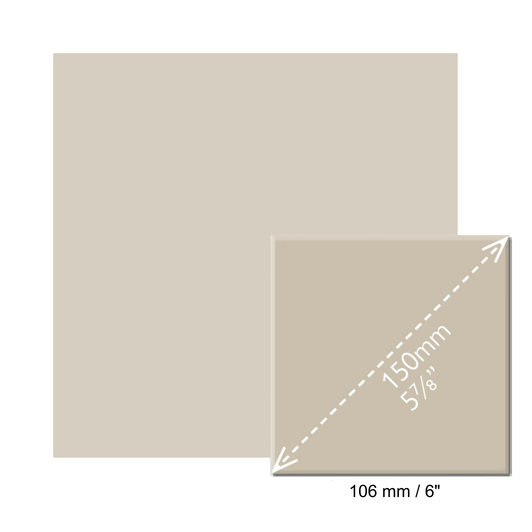 Squares - Dover White