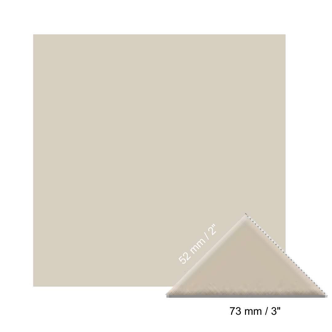 Triangles - Dover White