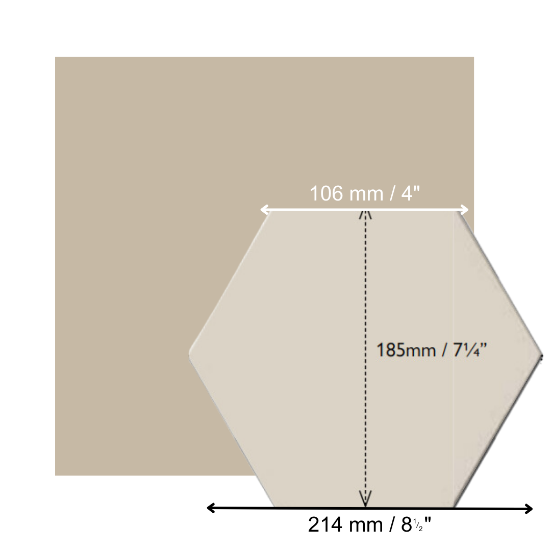 Large Classic Hexagons - Chester Mews