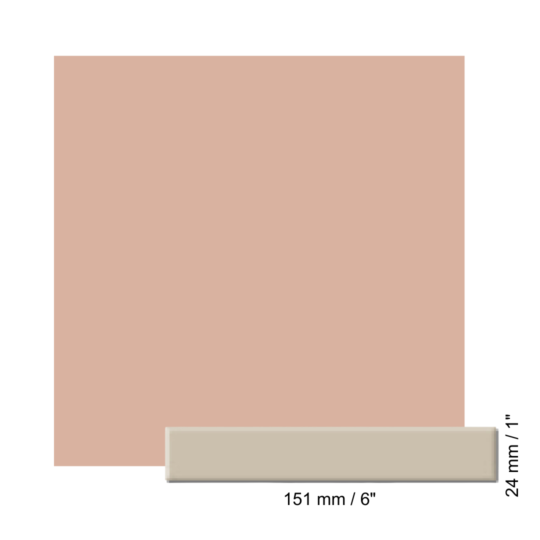 Rectangles - Carnation Pink