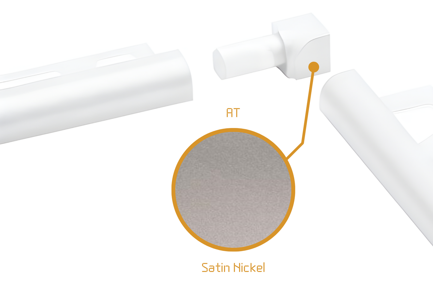 Schluter Rondec RO - Internal Corner Anodised Aluminium