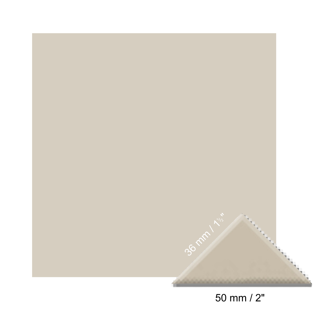 Triangles - Dover White