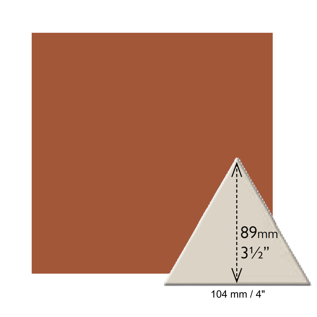 Equilateral Triangles - Red