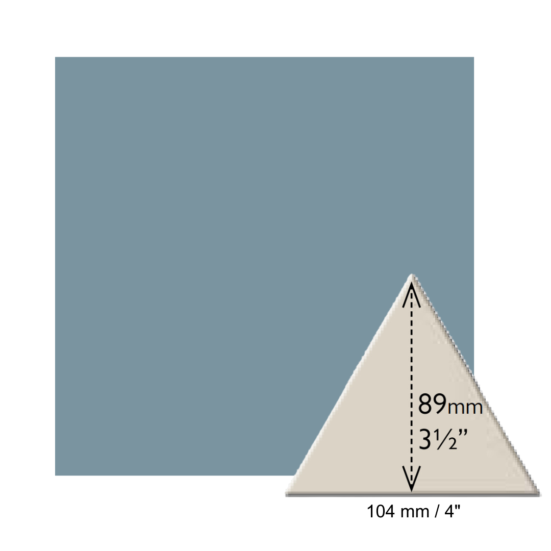 Equilateral Triangles - Blue