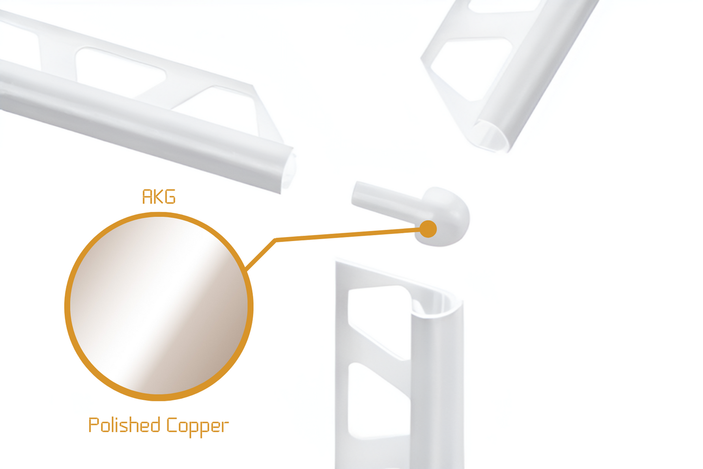 Schluter Rondec RO - External Corner Anodised Aluminium