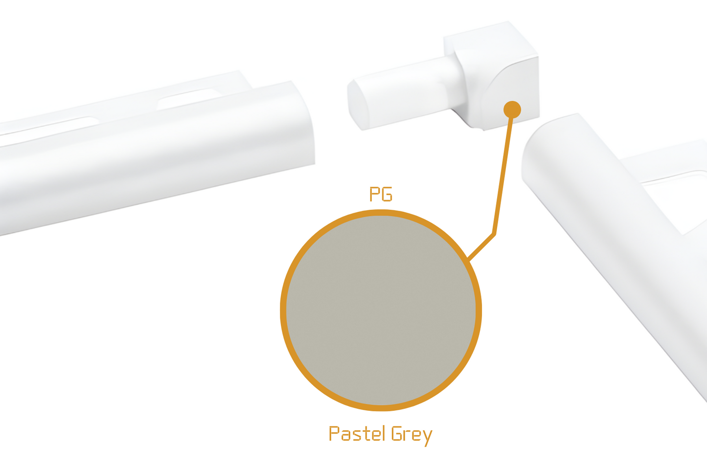 Schluter Rondec RO - Internal Corner Powder Coated Aluminium