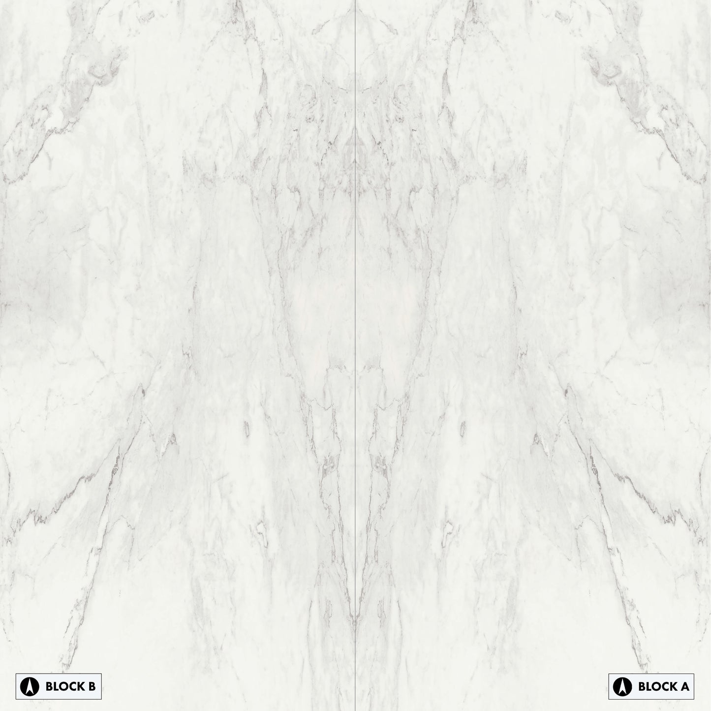 Marmi Marble Calacatta Bookmatched (Matte)