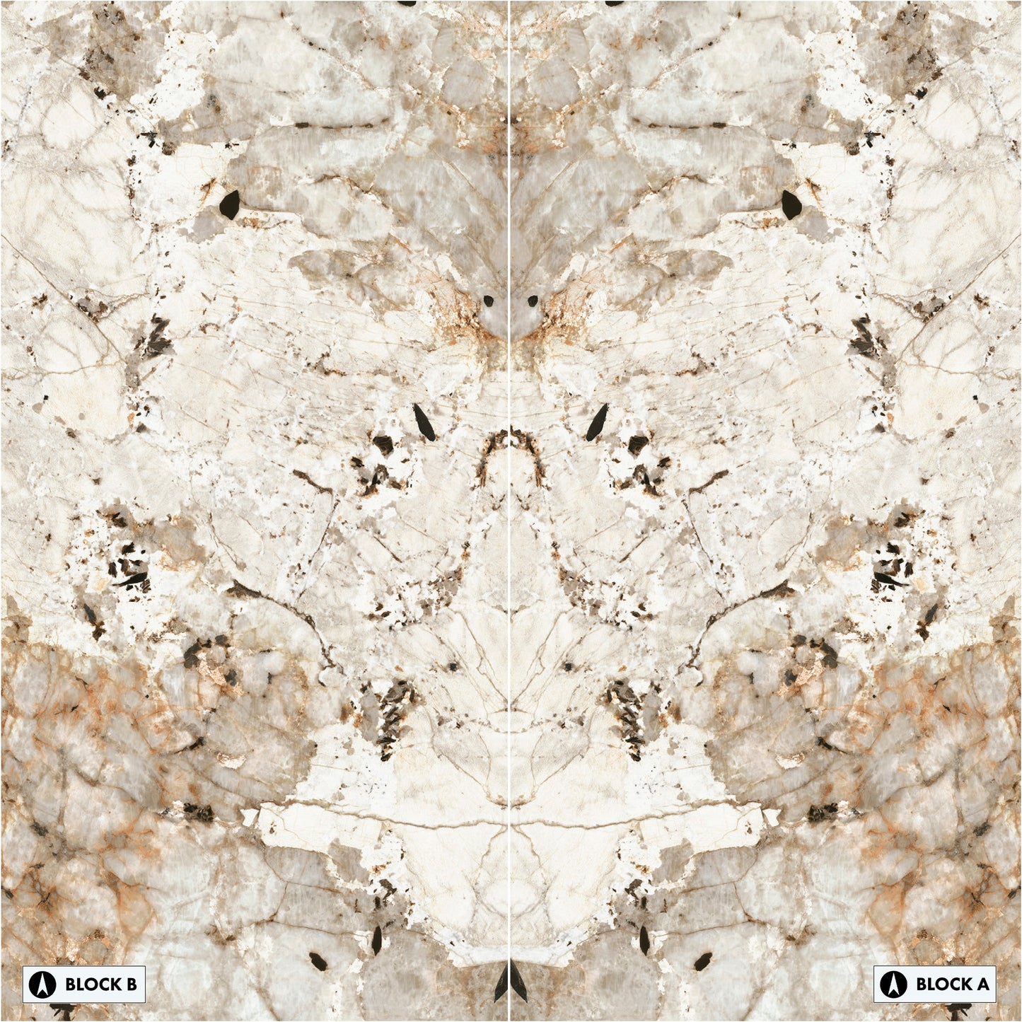 Marmi Tundra Bookmatched (Glossy)