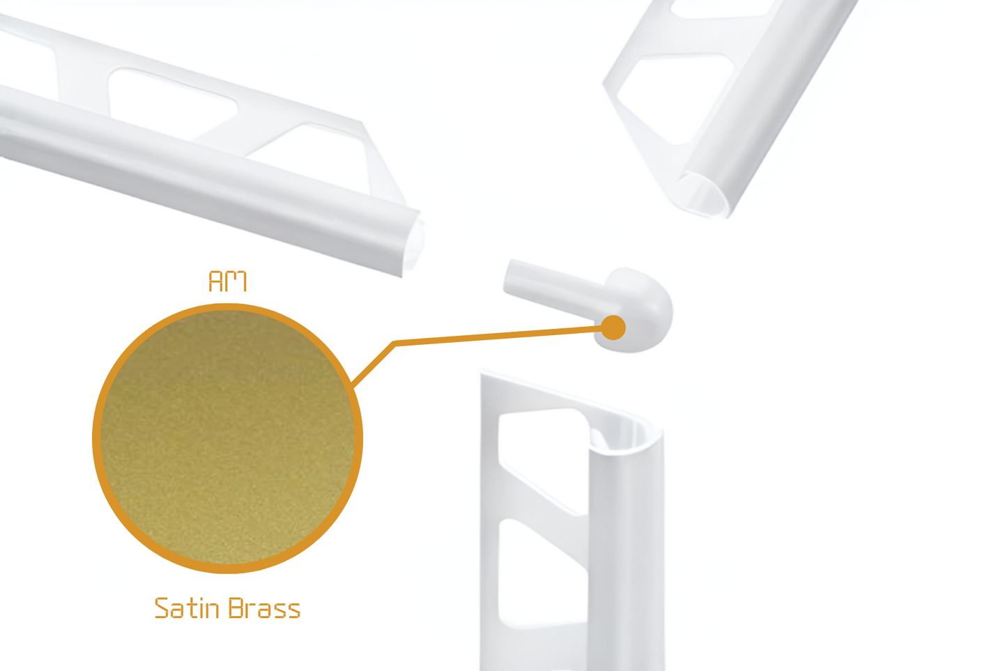 Schluter Rondec RO - External Corner Anodised Aluminium