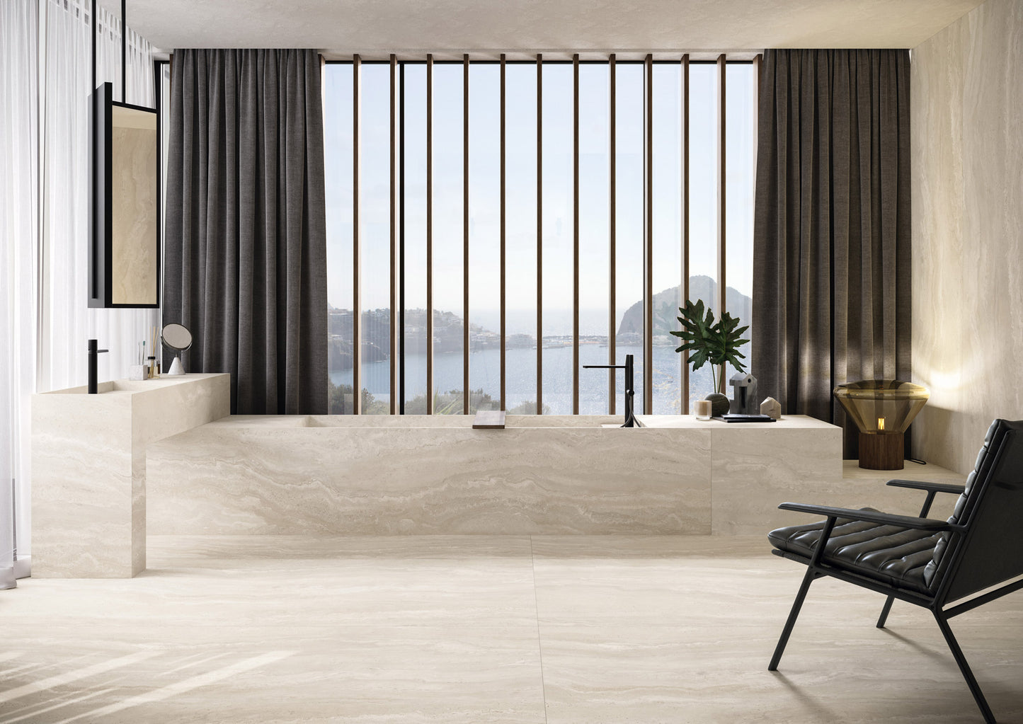 Pietre Pearl Travertine (Matte Silk)