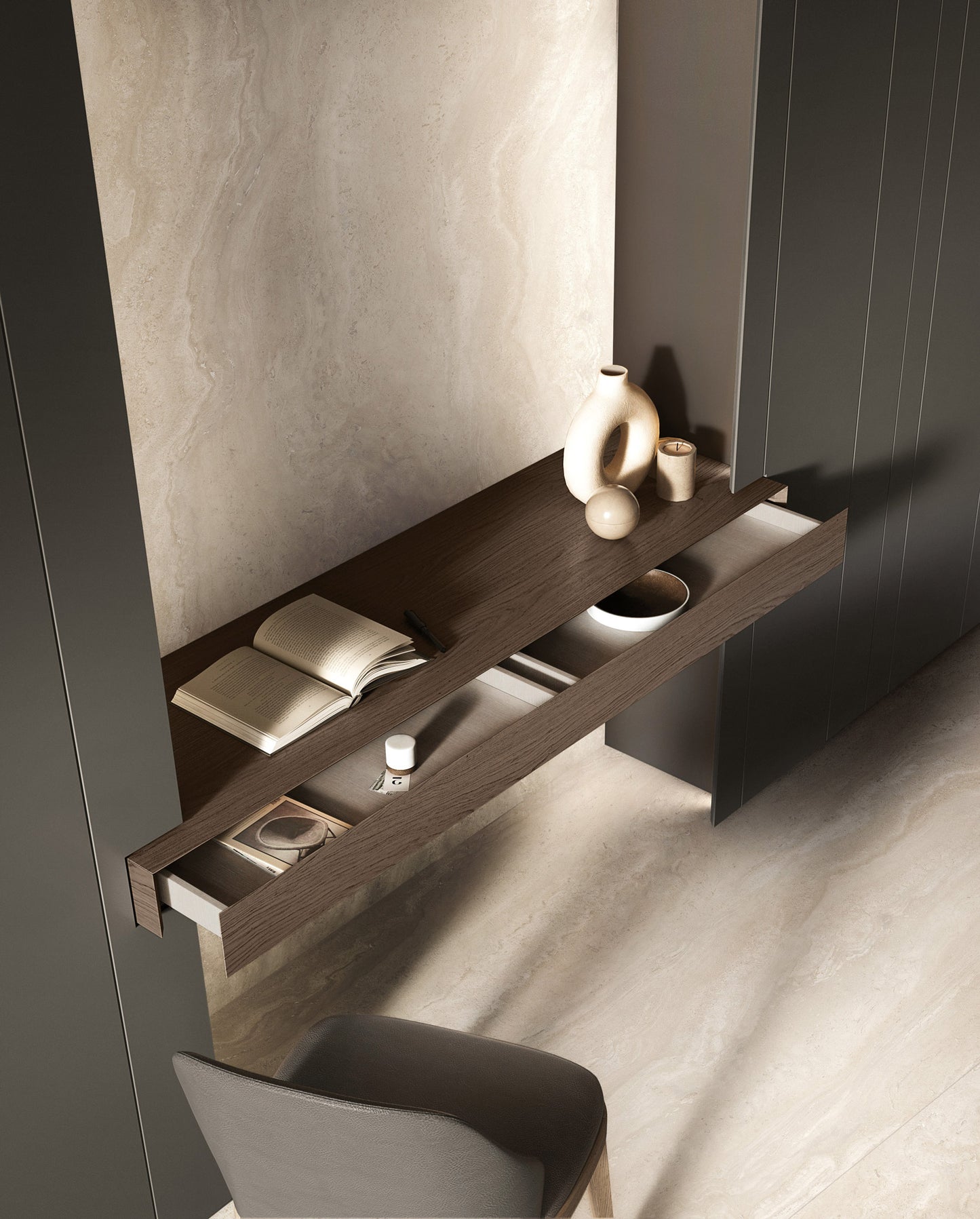 Pietre Pearl Travertine (Matte)