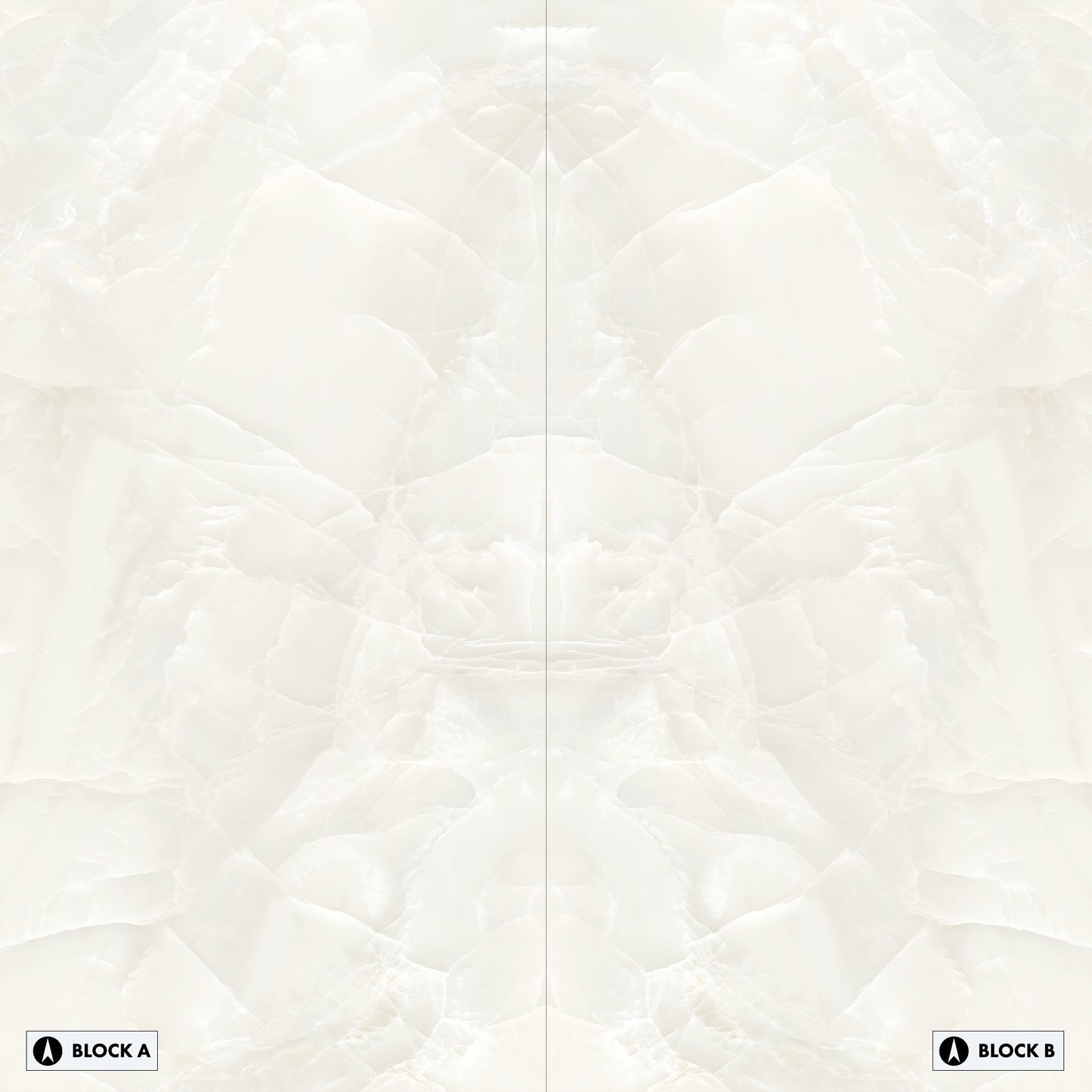 Onici Onyx Ivory Bookmatched (Full Lappato)