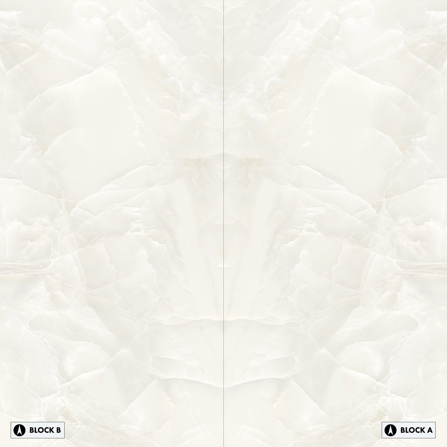 Onici Onyx Ivory Bookmatched (Full Lappato)