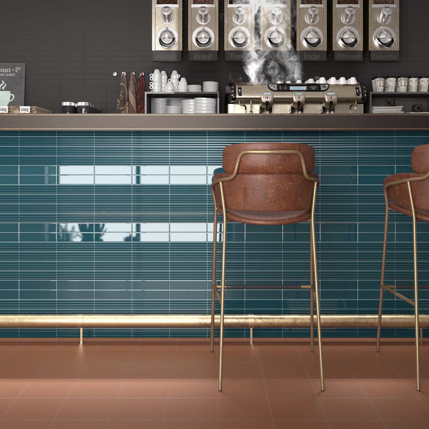 Manuva Teal Point Gloss