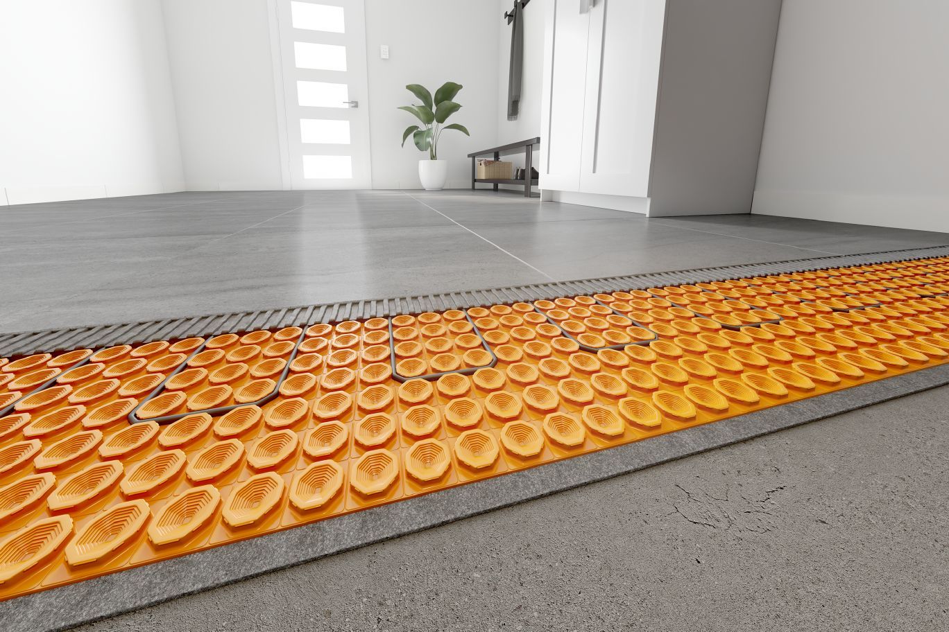 Schluter Ditra Heat Duo Peel and Stick Polypropylene Membrane