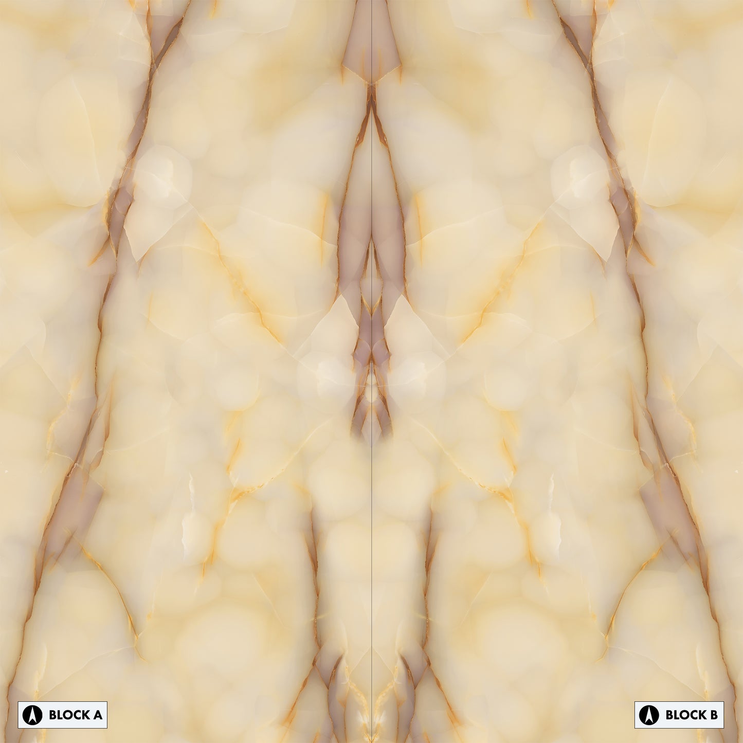 Onici Onyx Miele Bookmatched (Lappato Matte)