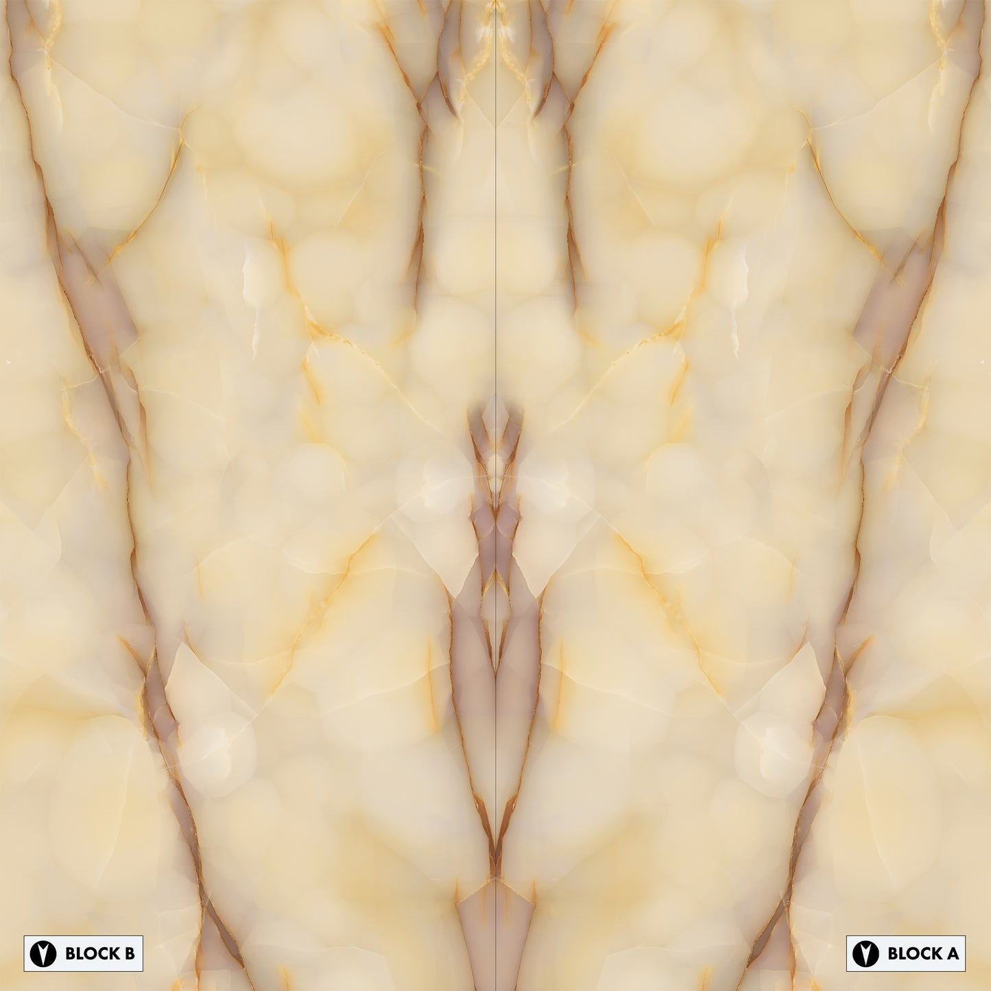 Onici Onyx Miele Bookmatched (Lappato Matte)