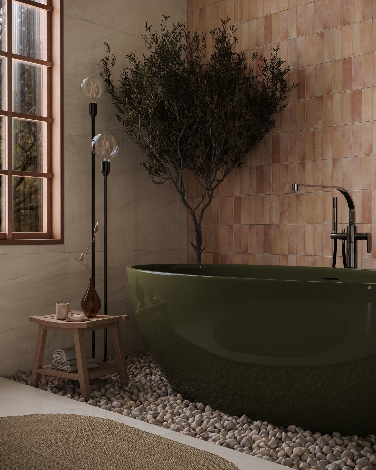 Crystal Vein Beige Natural