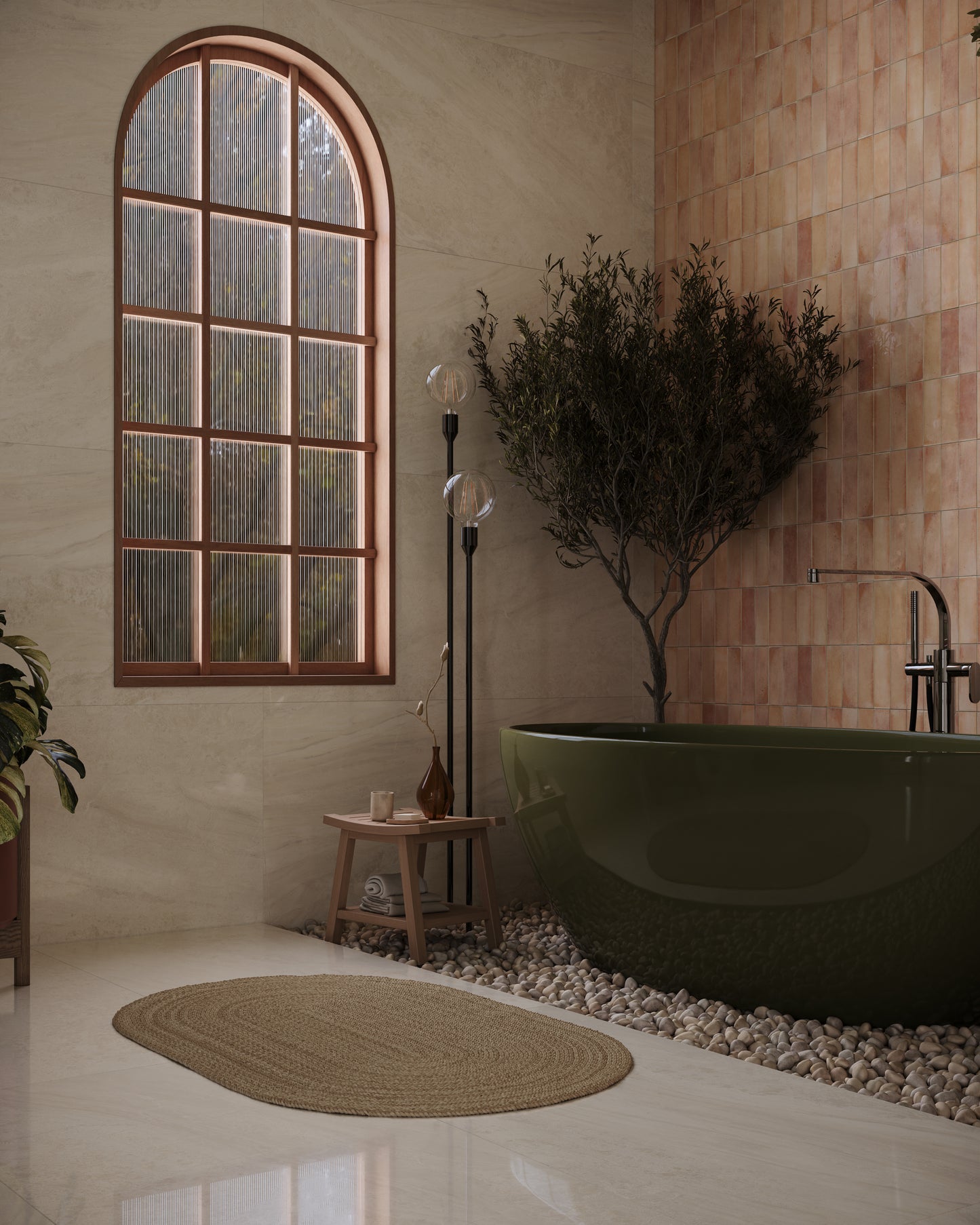 Crystal Vein Beige Natural