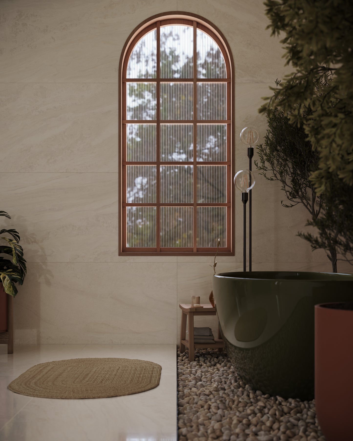 Crystal Vein Beige Natural