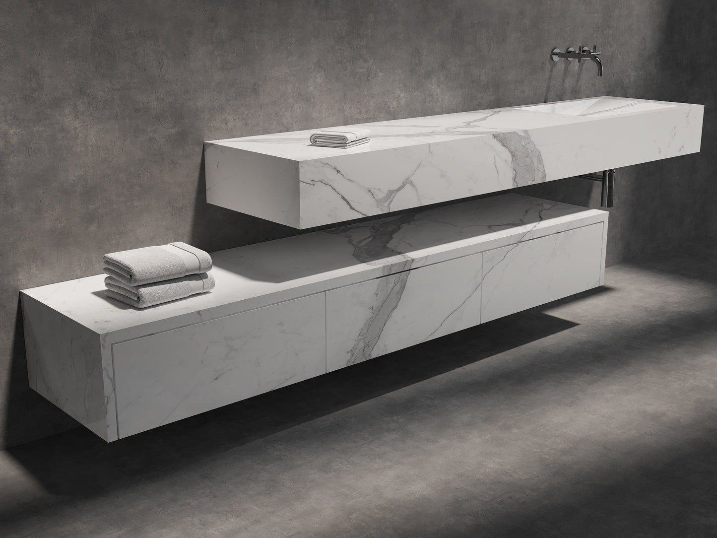 Marmi Statuario Extra (Full Lappato)