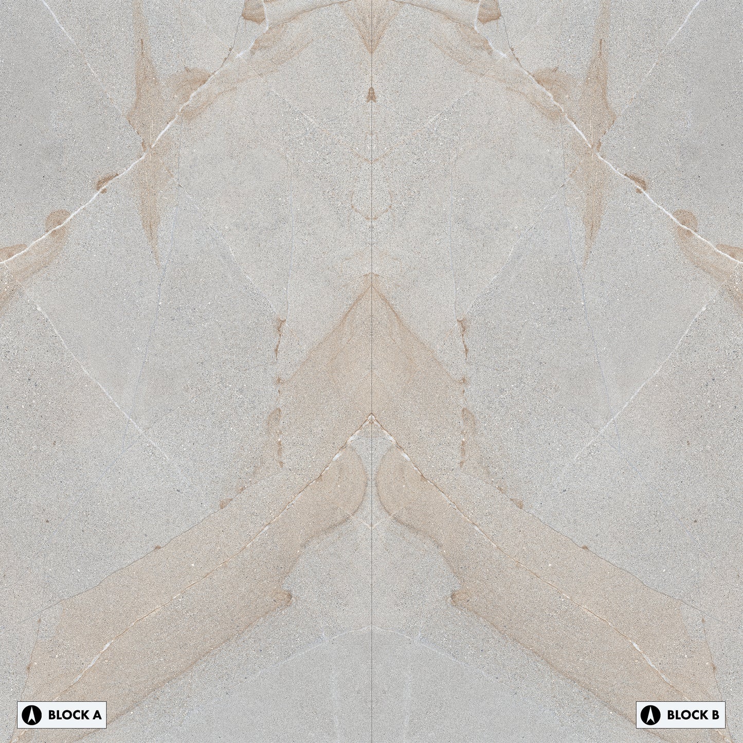 Pietre Granite Stone Bookmatched (Naturale)