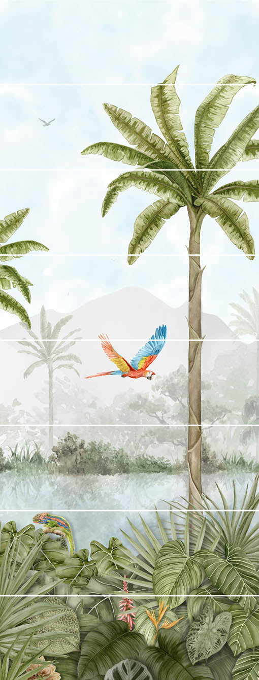 Tropical Oasis Panel