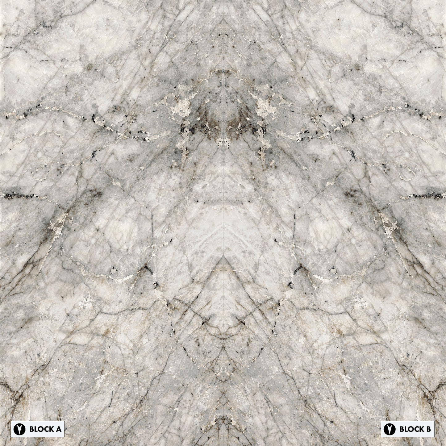 Marmi Laguna Blanca Bookmatched (Full Lappato)