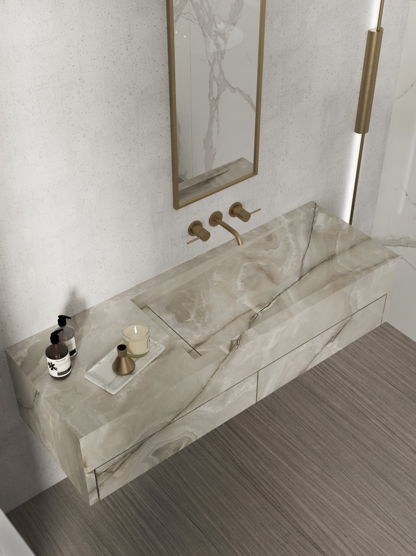 Onici Silver Onyx (Satin)