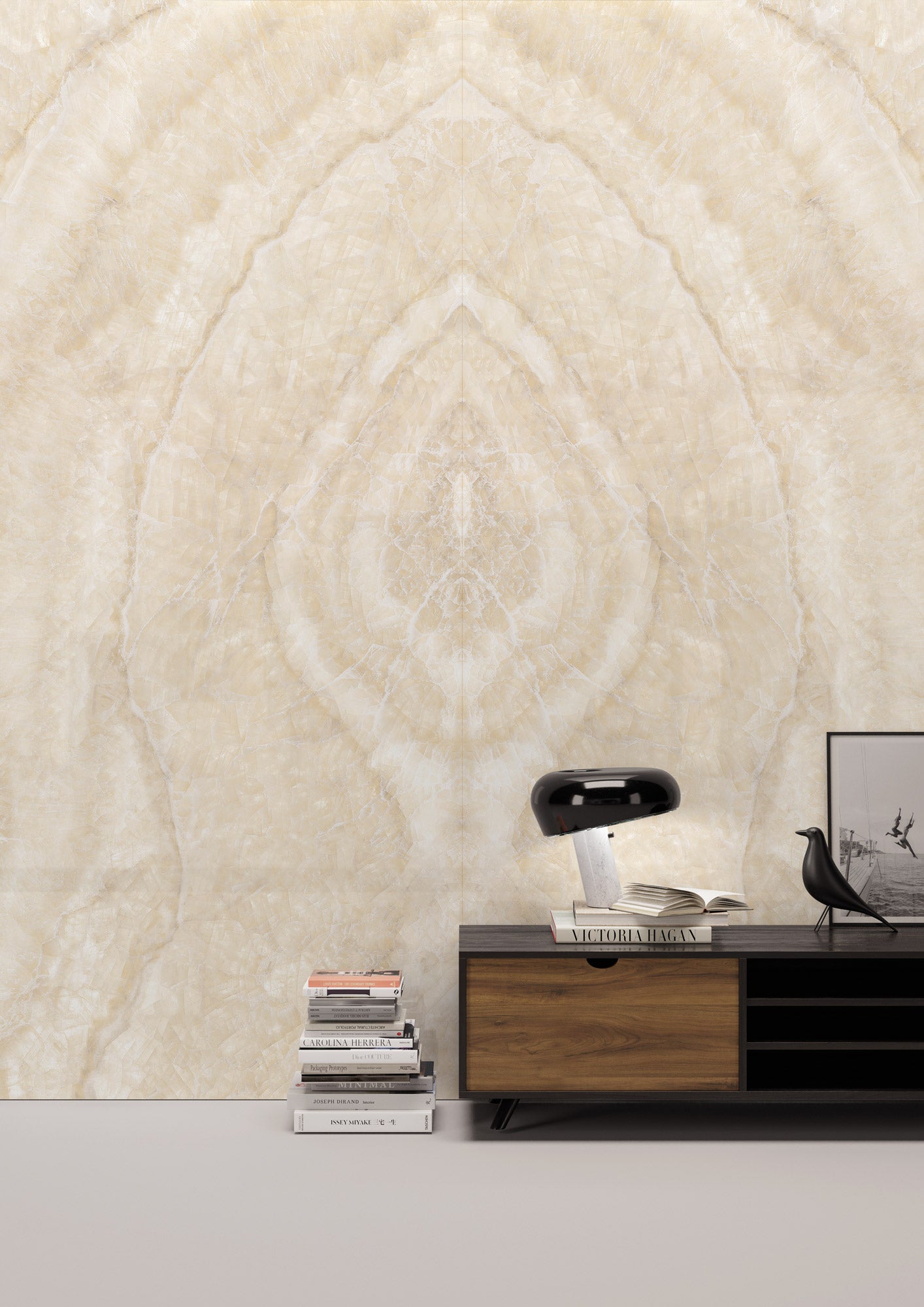 Marmi Ivory Gioiello Bookmatched (Full Lappato)