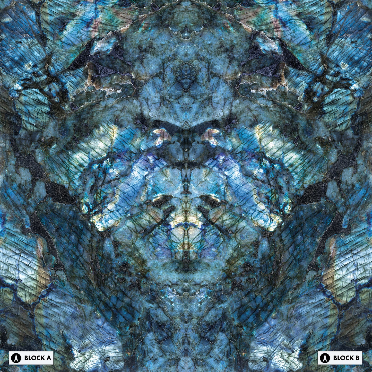 Marmi Level Labradorite Bookmatched (Full Lappato)