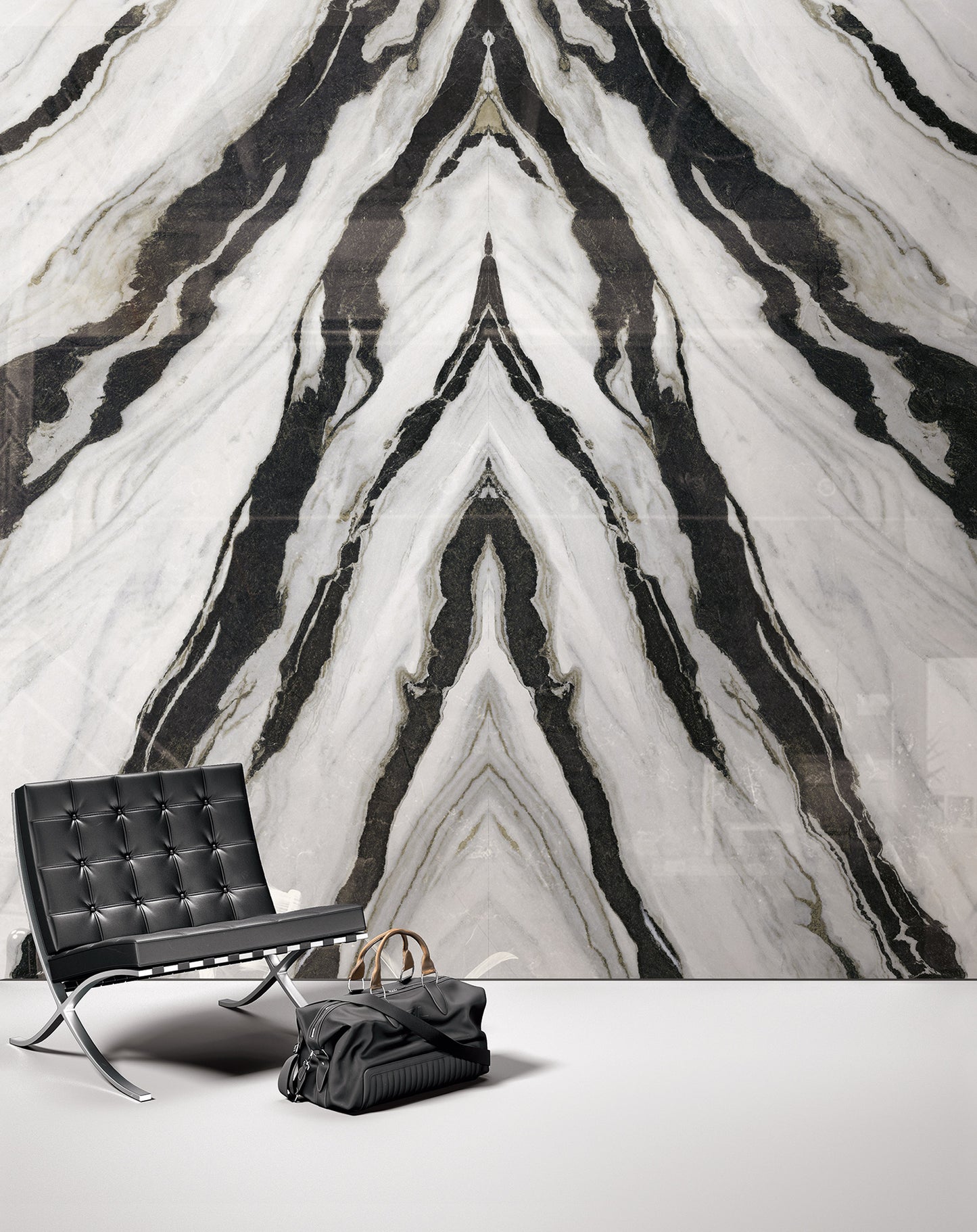 Marmi Panda Bookmatched (Lappato Matte)