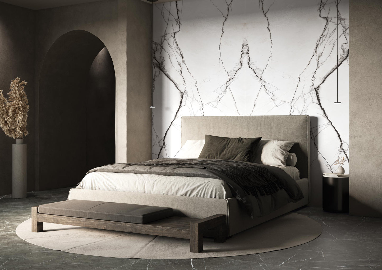 Marmi Marble Breach White Bookmatched (Matte)