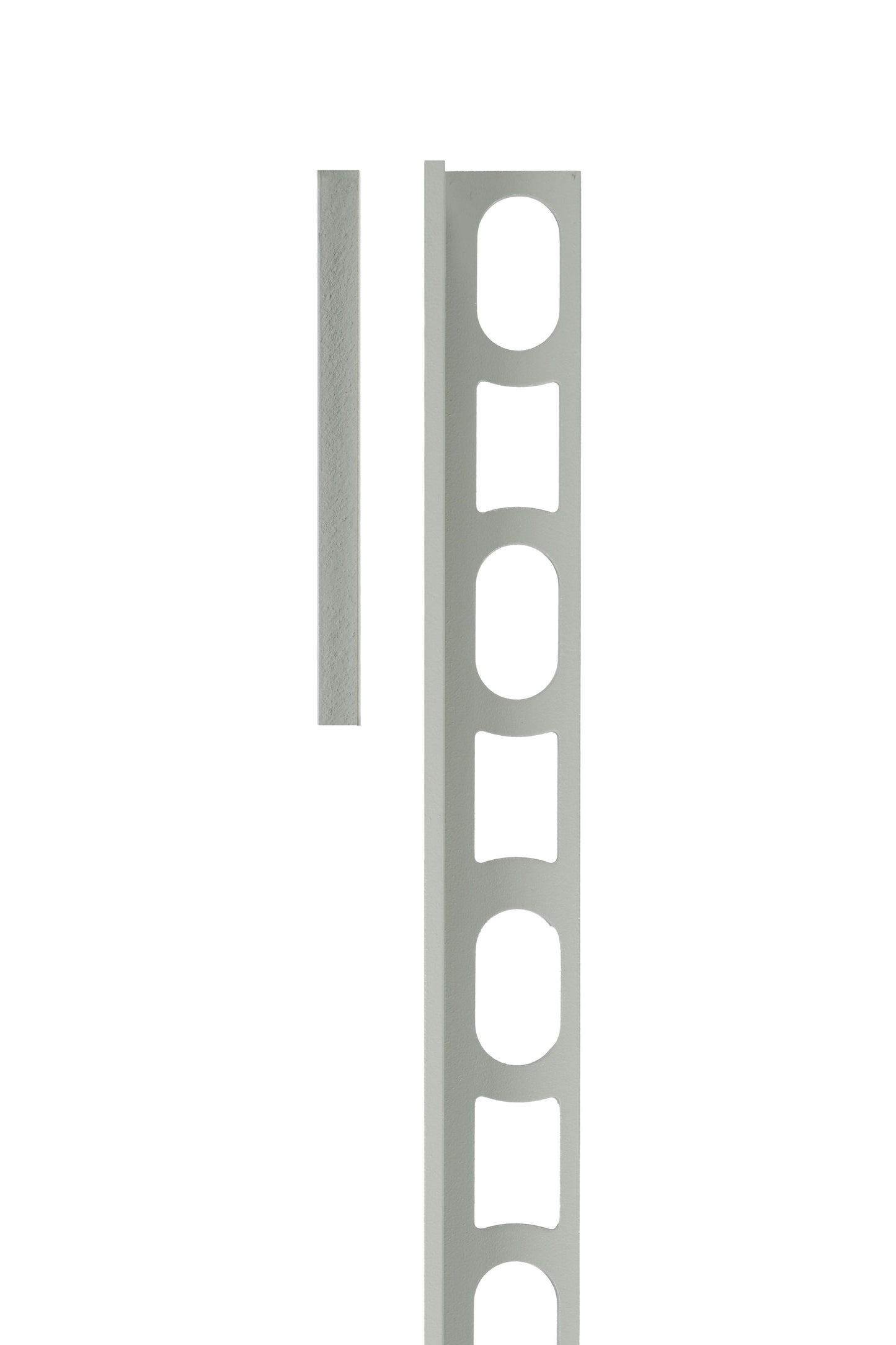 Mapei Color Proangle Cerfix Profilpas - Straight Edge Tile Trim - 111 Silver Grey - Aluminium