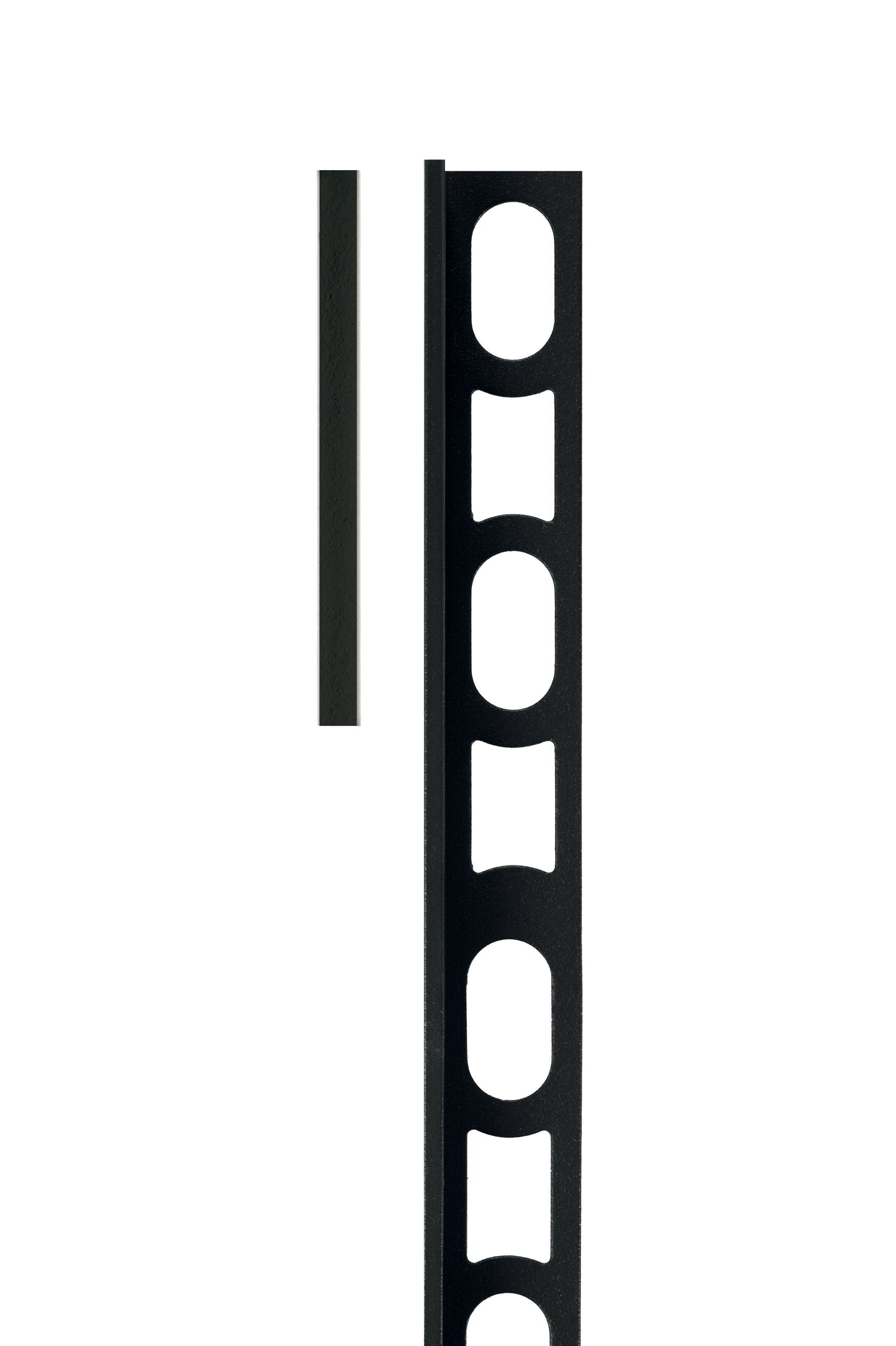 Mapei Color Proangle Cerfix Profilpas - Straight Edge Tile Trim - 120 Black - Aluminium