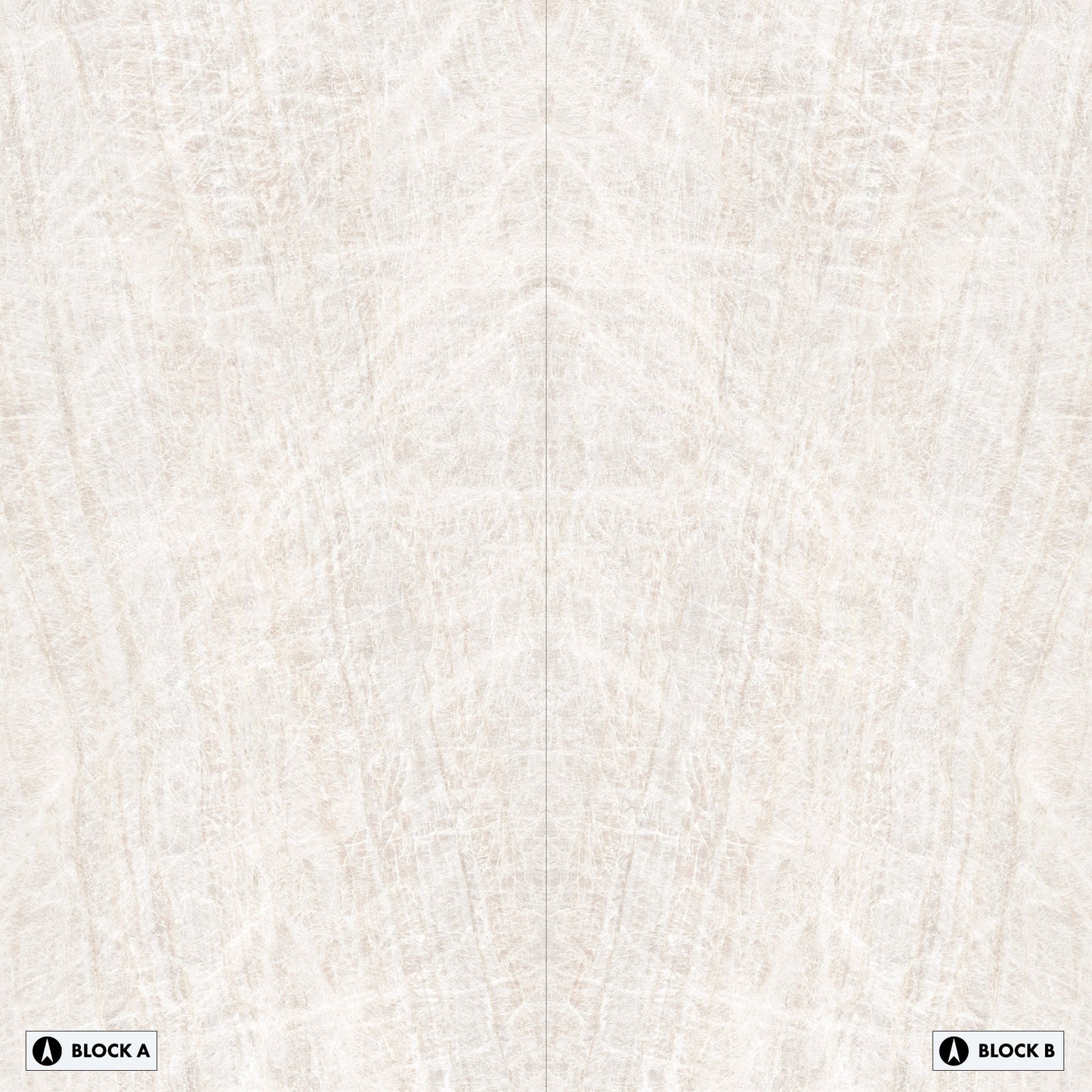 Marmi Quarzite Taj Mahal Bookmatched (Naturale)