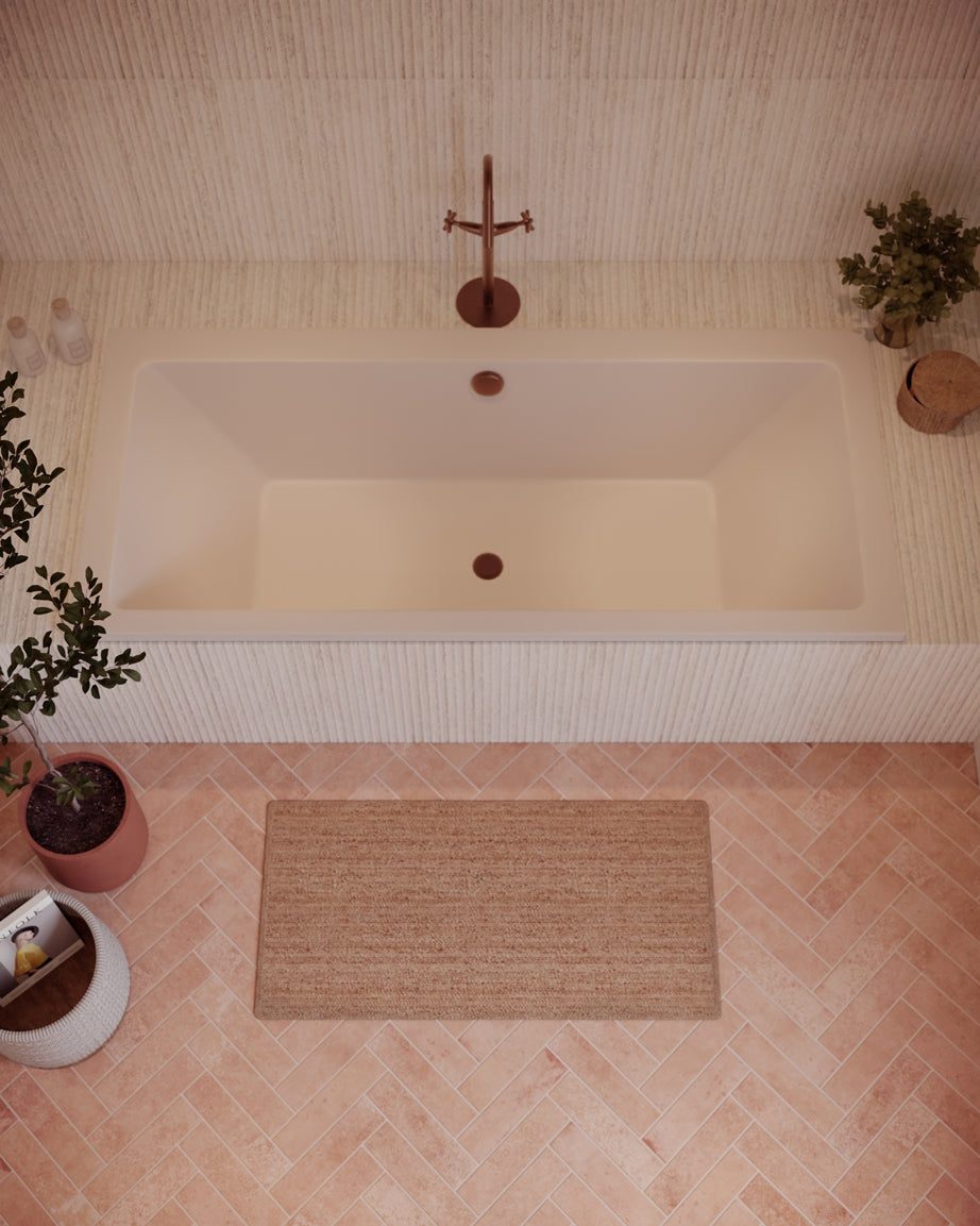 Claybourne Terracotta-Effect Porcelain Parquet